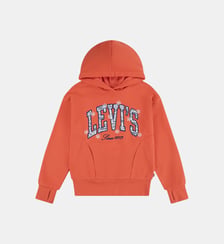 Hoodie oversize en coton imprimé signature Levi's Kids
