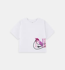 T-shirt Move With Nature carré en coton mélangé imprimé signature Nike