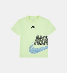 T-shirt In The Zone droit en coton mélangé imprimé signature Nike