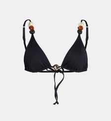 Soutien-gorge triangle de bain Amicie perles Chichi Castelnango