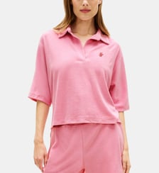 T-shirt polo en coton mélangé Tommy Hilfiger