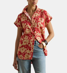 Chemisette droite imprimé floral Lauren Ralph Lauren