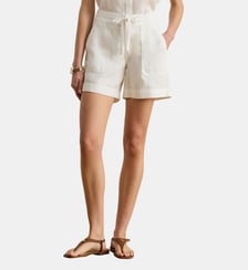Short droit en lin Lauren Ralph Lauren