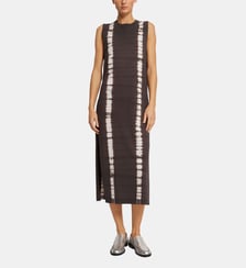 Robe Frizzi longue sans manches en coton imprimé  Roseanna
