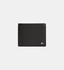 Portefeuille signature en cuir Tommy Hilfiger