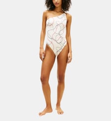 Maillot de bain 1 pièce à motif Tommy Hilfiger