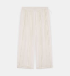 Pantalon Stone droit taille élastique en coton Roseanna