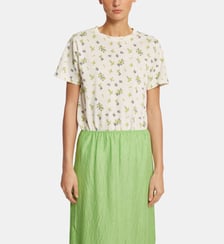 T-shirt Jerome droit en coton imprimé Roseanna