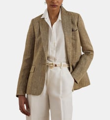 Veste droite en lin Lauren Ralph Lauren