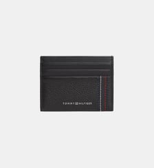 Porte-cartes cuir Central signature Tommy Hilfiger