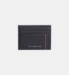 Porte-cartes cuir Central signature Tommy Hilfiger