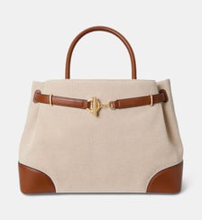 Grande sacoche Blaike teinte en croix Lauren Ralph Lauren
