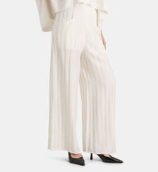 Pantalon large Ned rayures ton sur ton  Margaux Lonnberg
