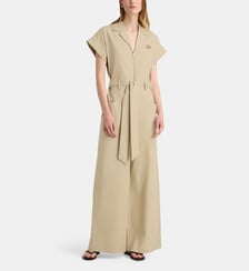Combinaison pantalon Jumpsuit  lyocell et coton  Karl Lagerfeld