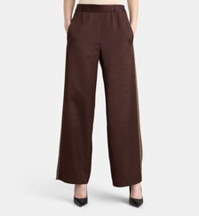 Pantalon large Idao satiné bicolore  Margaux Lonnberg