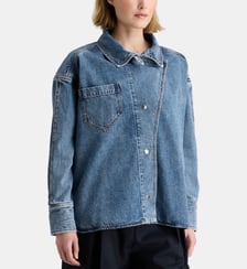 Surchemise confort Egan coton denim  Margaux Lonnberg