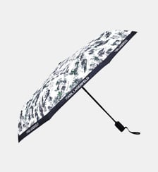 Parapluie automatique à imprimé fantaisie Karl Lagerfeld