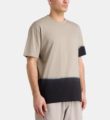 T-shirt droit dip dye coton Y-3