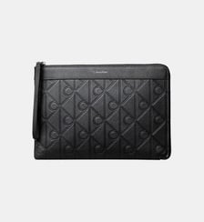 Pochette signature M toile monogrammée Calvin Klein