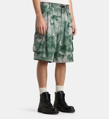 Short ample signature tie and dye fluide Y-3
