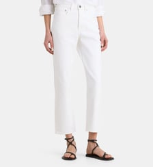 Jean droit crop coton Laurence Bras