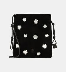 Sac à main Ritz miroirs curi suédé Laurence Bras