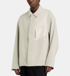 Veste droite effilochée  Y-3