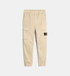 Pantalon cargo signature en coton mélangé Stone Island