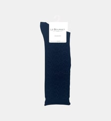 Chaussettes classiques à motif ton sur ton Le Bourget
