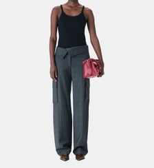 Pantalon cargo à carreaux Cruze Iro