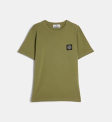 T-shirt patch signature en coton Stone Island