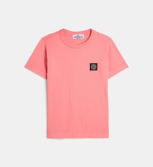 T-shirt patch signature en coton Stone Island