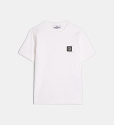 T-shirt patch signature en coton Stone Island
