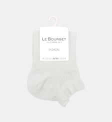 Chaussettes basses fantaisie torsade Le Bourget