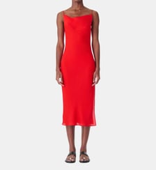 Robe midi en soie Isabella Iro