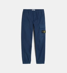 Pantalon cargo signature en coton mélangé Stone Island