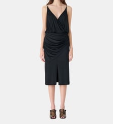 Robe mi-longue drapée Helya Iro