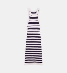 Robe droite à rayures Miyana Iro
