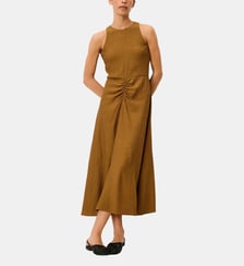 Robe ajustée Lua sans manches taille cintrée Sessùn