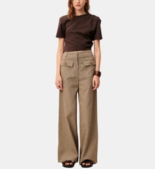Pantalon palazzo Manhaboo en coton Sessùn
