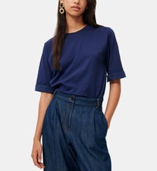 T-shirt droit Samico en coton Sessùn