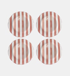 Ensemble de 4 assiettes Opjet