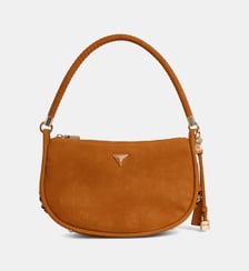 Sac à main bandoulière Danya cuir suédé Guess