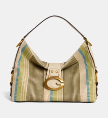Sac à main Camden crossbody rayures Guess