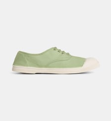 Tennis basses lacets coton Bensimon