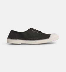 Tennis basses lacets coton Bensimon