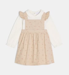 Ensemble robe t-shirt Telina Vel velours milleraies  Cadet Rousselle