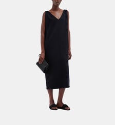 Robe mi-longue en laine Carven