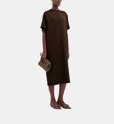 Robe mi-longue à dos ouvert Carven