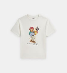 T-shirt droit Polo Bear en coton Polo Ralph Lauren